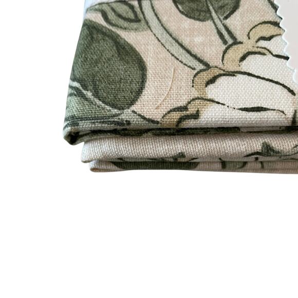 LOVEKIN Tavi Bloom Napkins 18x18 Green Spring Floral 100% Cotton NEW - Picture 6 of 15